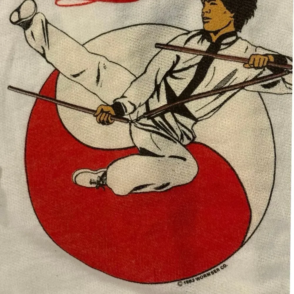 Vintage 80s Tough Stuff Dragon Master 1983 Martial Arts Gi Youth 2T No Belt